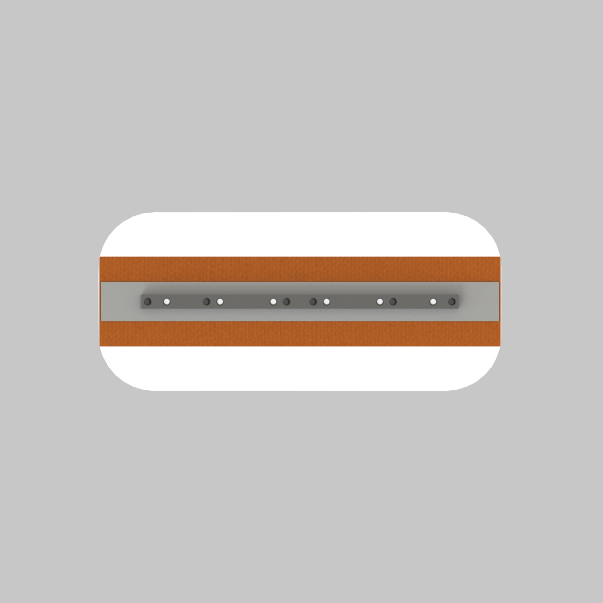 F818375PRP 8″ X 18″ X 0,375″