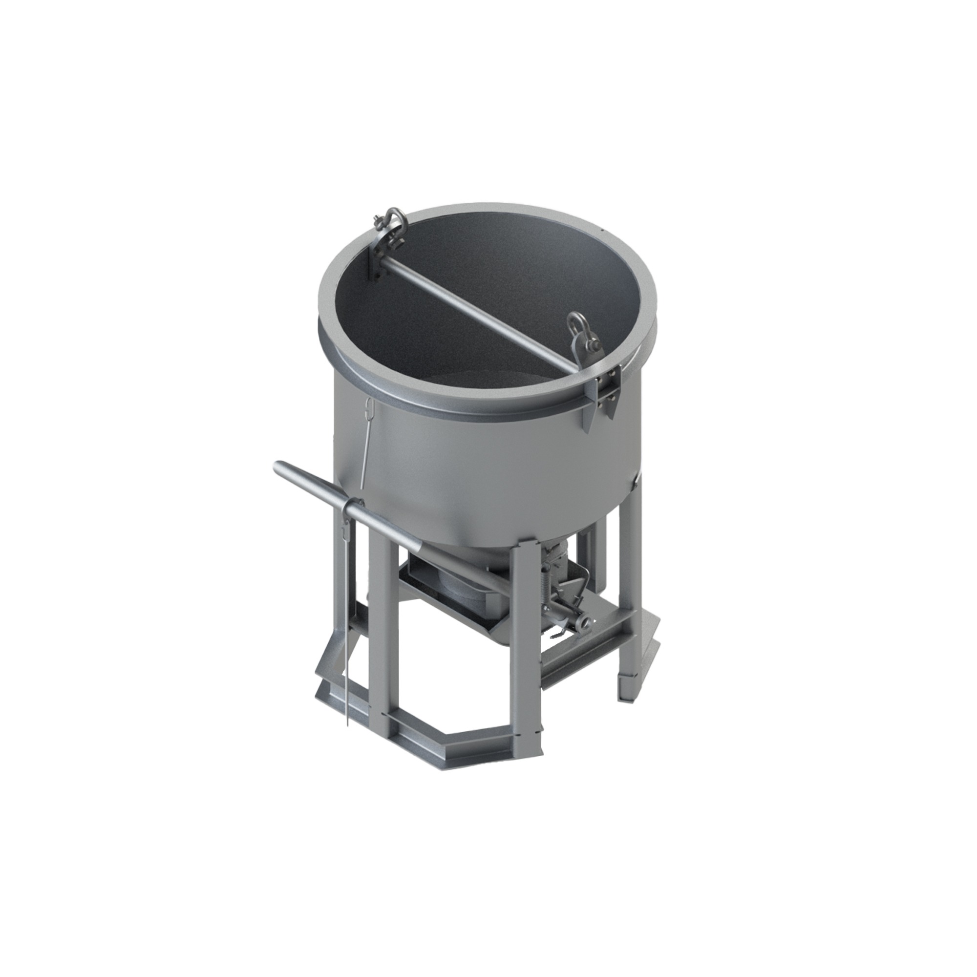 P2K-CBA-075 SMALL ALUMINUM BUCKET 3/4 CU.YD.