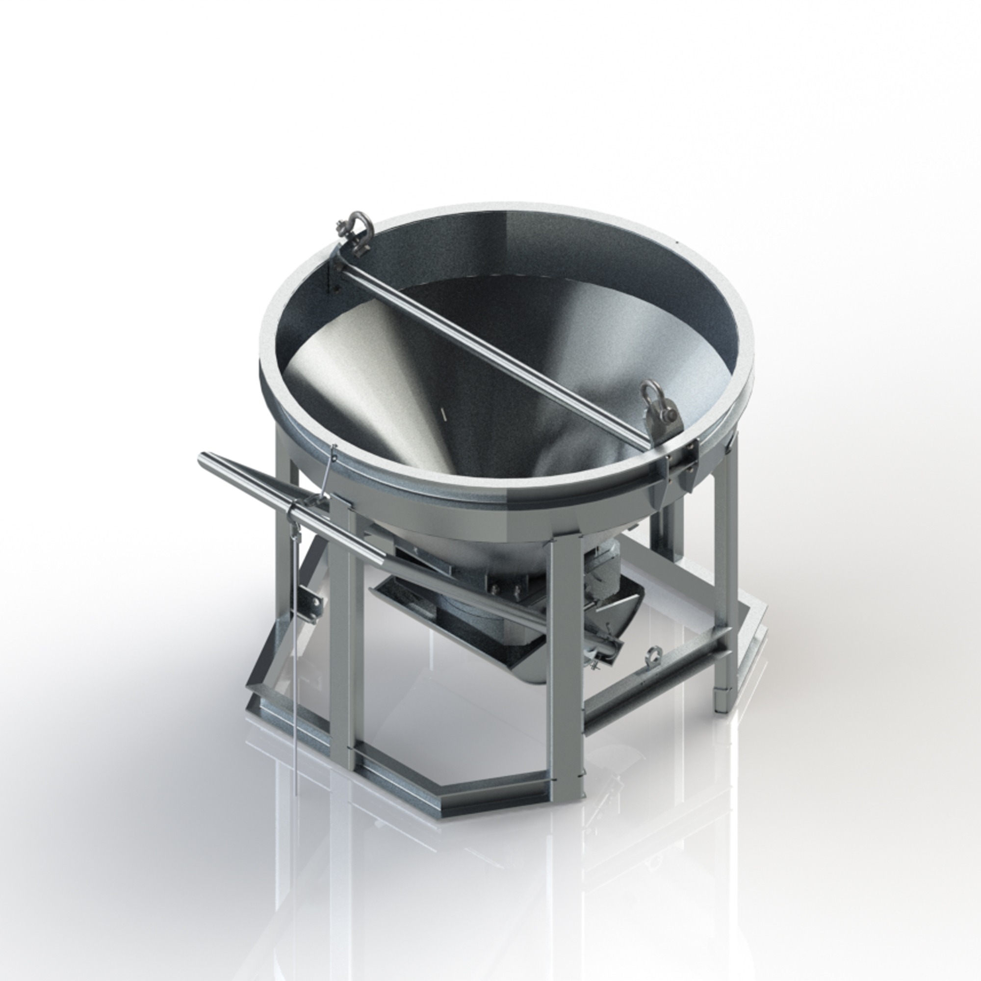 P2K-CBA-125 MEDIUM ALUMINUM BUCKET 1 1/4 CU.YD.