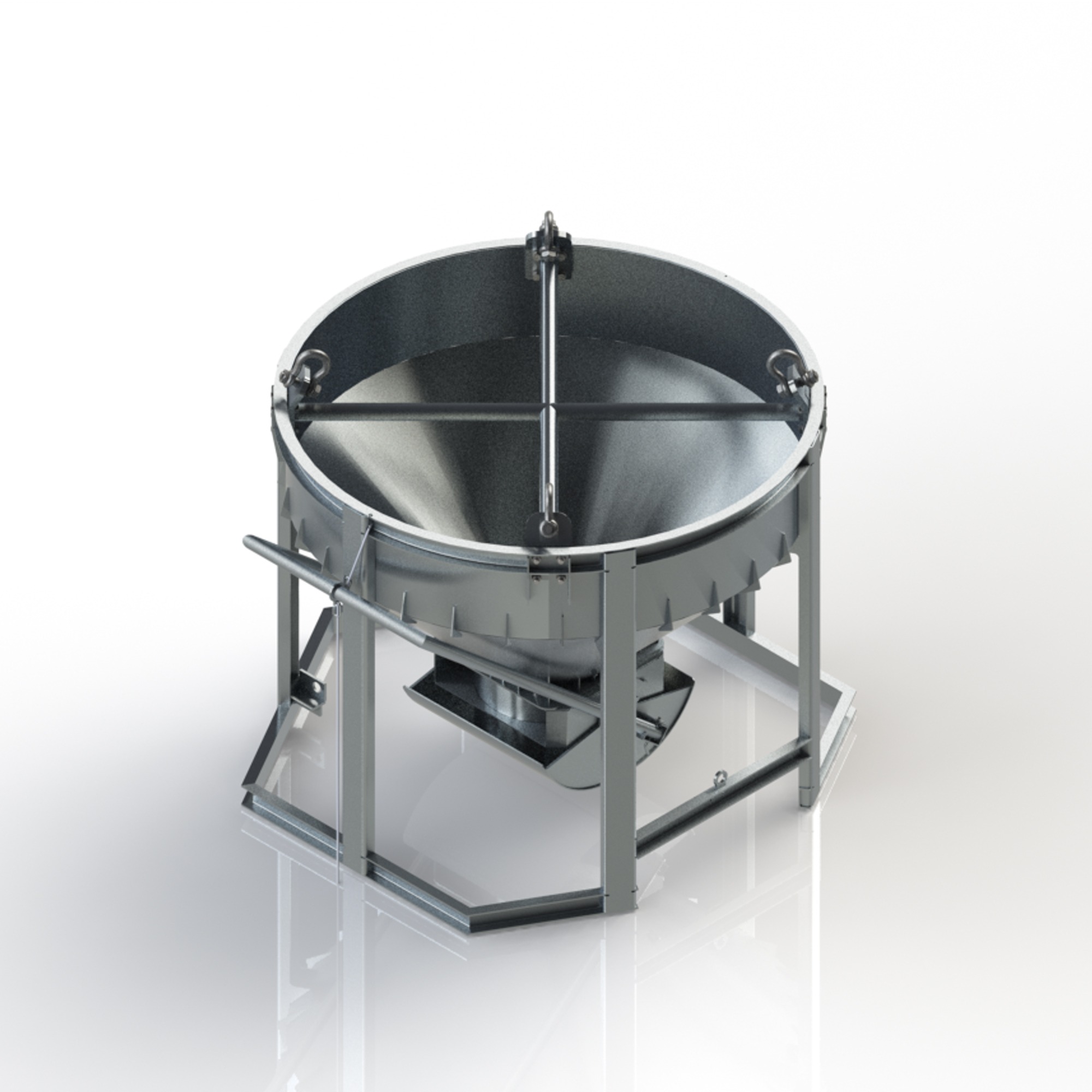 P2K-CBA-400 LARGE ALUMINUM BUCKET 4 CU.YD.