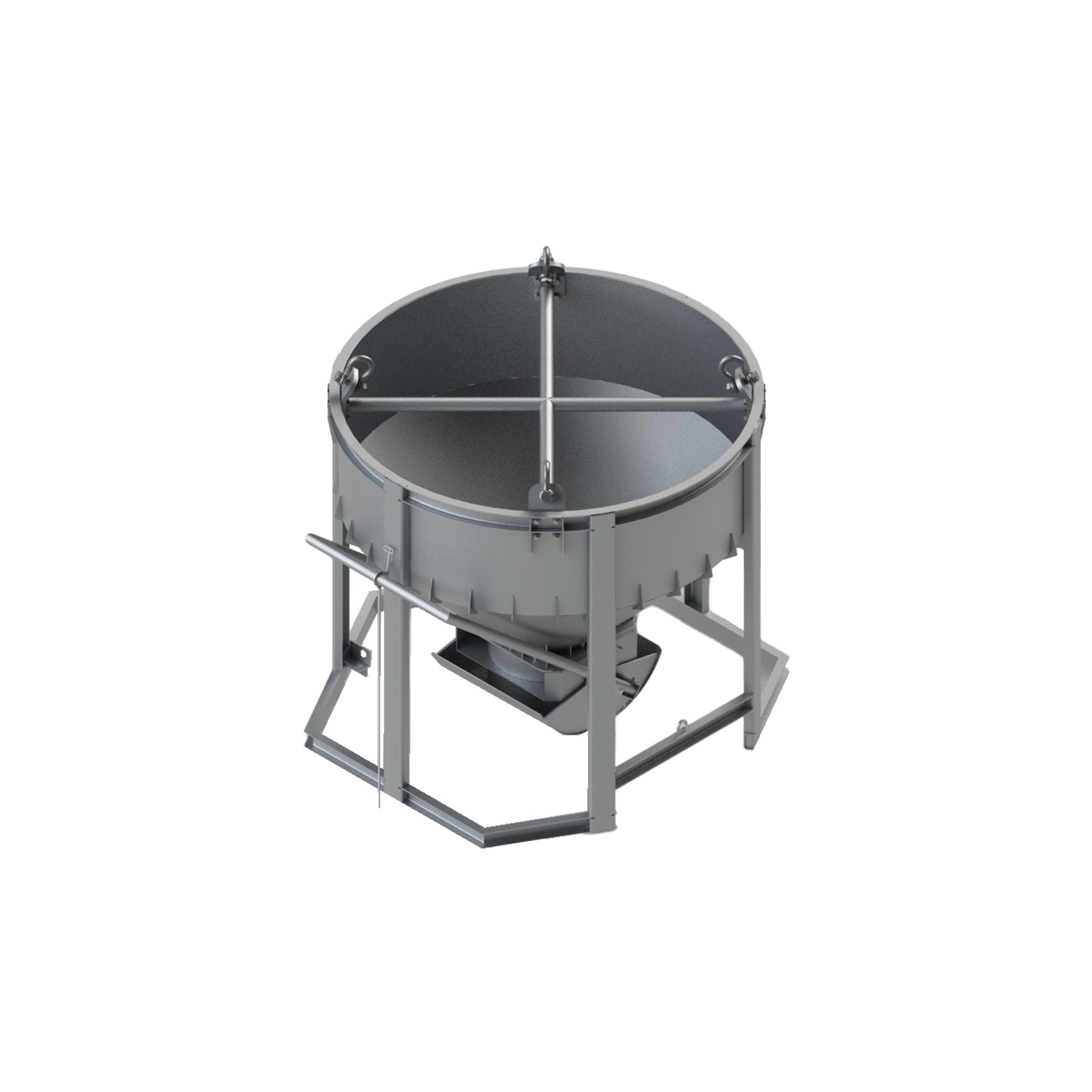 P2K-CBA-500 LARGE ALUMINUM BUCKET 5 CU.YD.